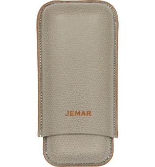 Jemar Leren Dubbele Sigarenkoker Rand Golf 464/2