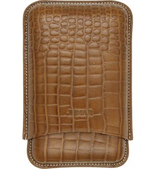 Jemar Leren Drievoudige Sigarenkoker Coco Camel 464/3