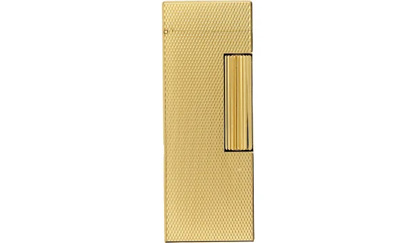 Briquet Dunhill Rollagas Barley Plaqué Or