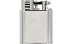 Briquet Dunhill Unique Turbo Texture Moire Plaquage Palladium