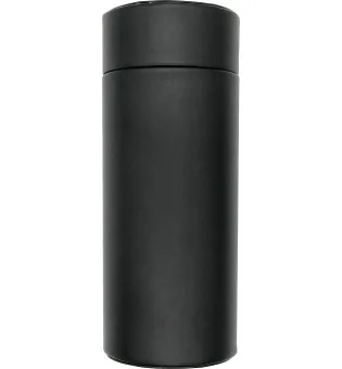 BigSmoke Sac de Voyage en Cuir pour Cigares, Tube Doublé de Cèdre avec Hygromètre