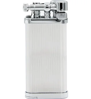 IM Corona pijpaansteker Old Boy chromen strepen