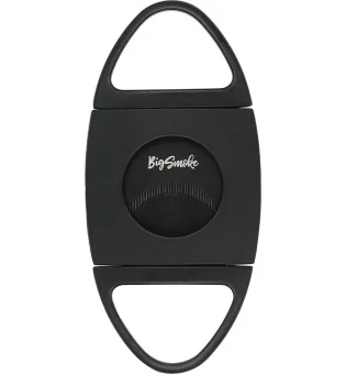 BigSmoke Cutter helemaal zwart, gekartelde zwarte messen