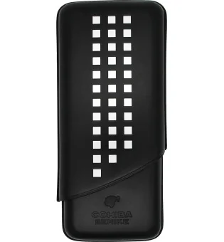 Cohiba Behike Triple étui à cigares en cuir noir