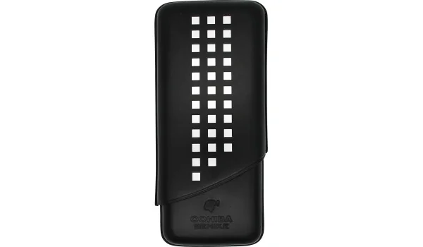 Cohiba Behike Triple étui à cigares en cuir noir photo 2