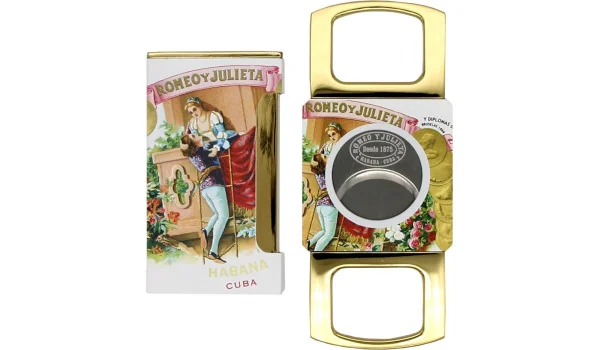 Ensemble briquet et coupe-cigare Romeo y Julieta