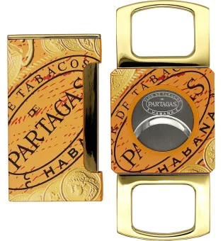 Ensemble briquet et coupe-cigare Partagas