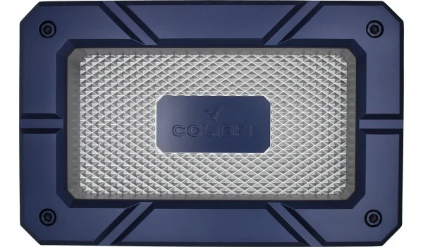 Colibri sigarenasbak Rally Blue Silver
