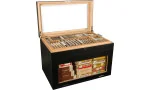 adorini Humidor Portico Deluxe Zwart foto 14