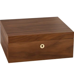 adorini Humidor Ancona Walnoot Medium Deluxe