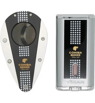 Set coupe-cigare et briquet Xikar Cohiba Behike