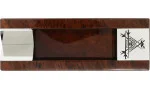 Cendrier Montecristo en pierre d’obsidienne
