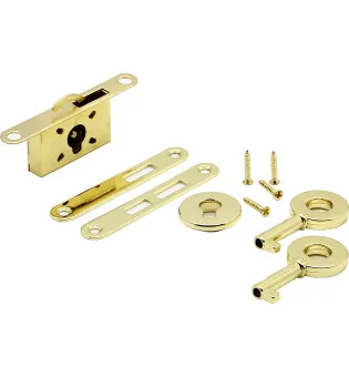 Humidor Draaigrendel Standaard Set Goud