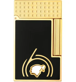 S.T. Dupont Ligne 2 Aansteker Cohiba 60 zwart en goud 016472N