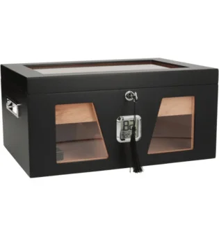 Angelo Gastronomie Humidor Zwart