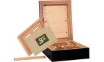 BigSmoke Humidor Mini Black avec pack Boveda 72%