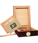 BigSmoke Humidor Mini Brown avec pack Boveda 72 %