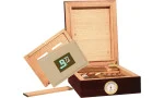 BigSmoke Humidor Mini Brown avec pack Boveda 72 %
