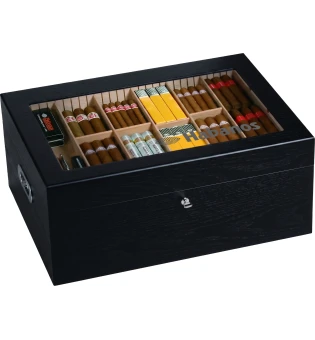 Habanos Gastronomie Humidor Zijde Zwart