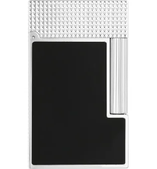 S.T. Dupont Ligne 2 Aansteker Palladium en matzwart C16602N