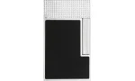 Briquet S.T. Dupont Ligne 2, palladium et noir mat, C16602N