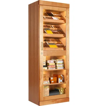 adorini Roma Humidor cederhouten kabinet met elektronische luchtbevochtiger
